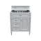 James Martin Vanities Brittany 30in Single Vanity Cabinet, Urban Gray 650-V30-UGR - alternate 1